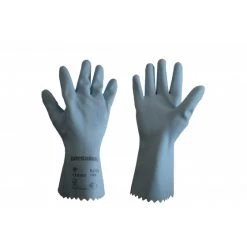 LOT 10 PAIRE DE GANTS LATEX BLEU T.10 MONDELIN - 801272