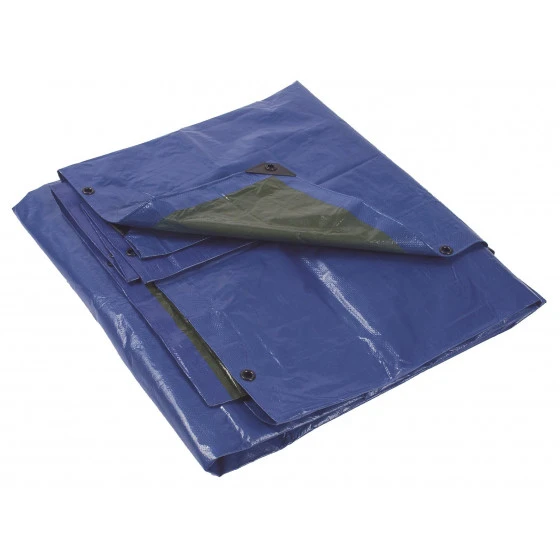 BACHE 8 X 12 M VERT/BLEU MONDELIN - 841280 3 BACHE 8 X 12 M VERT/BLEU MONDELIN - 841280