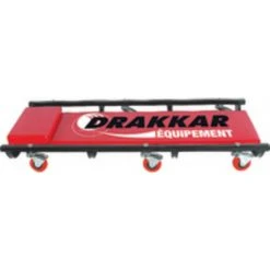 Chariot De Garage Pliable 6 Roues Pivotantes DRAKKAR EQUIPEMENT - 15392