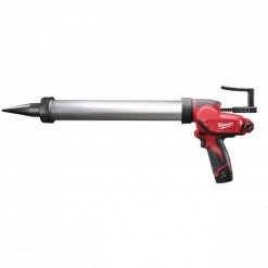 Pistolet à Colle MILWAUKEE M12 PCG 600A-201B 600ml 12V 2,0Ah Avec Batterie - 4933441670